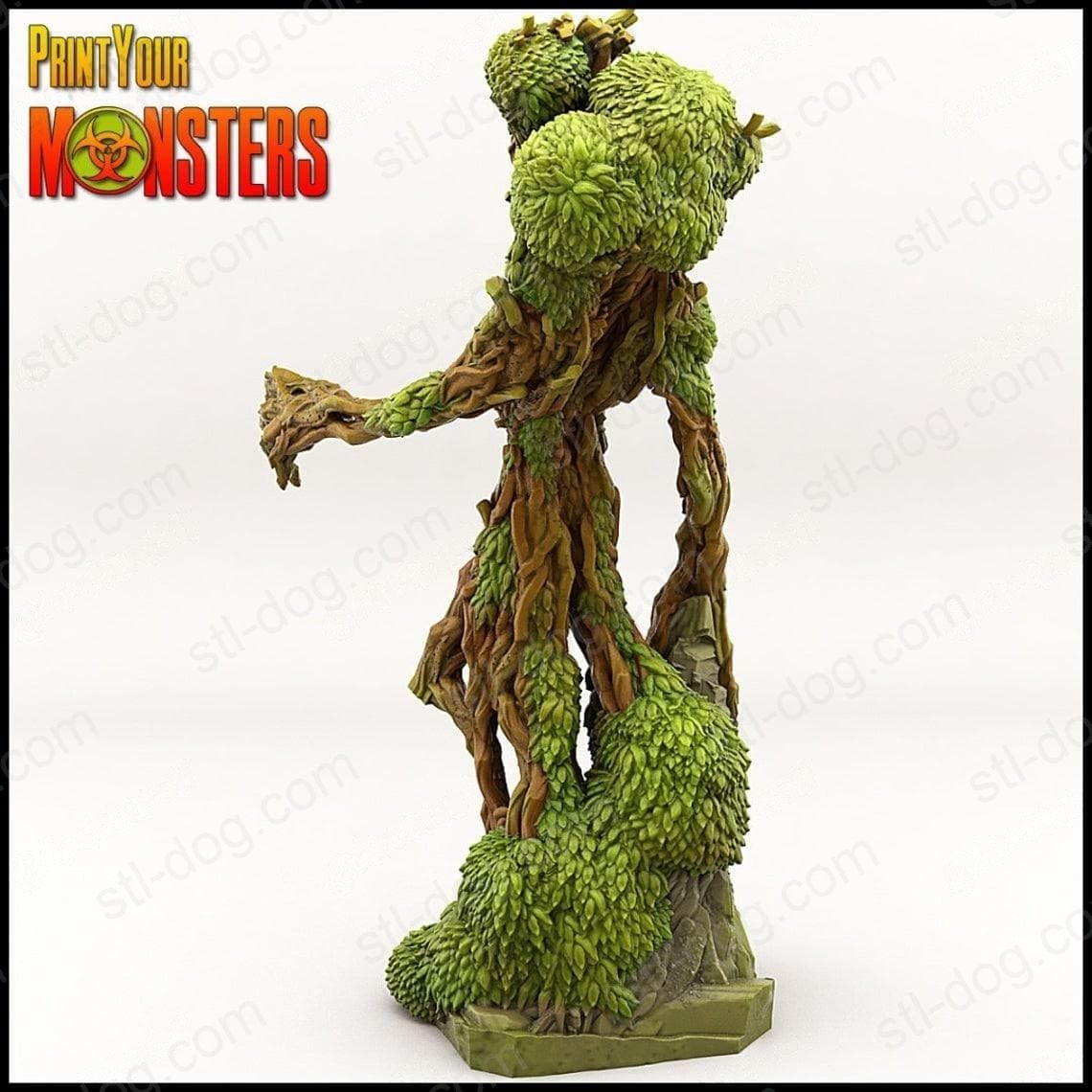 树精 树人 (Treant) 3D打印图纸